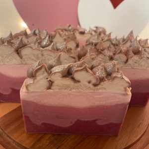 Strawberries and Toasted Marshmallow Kisses